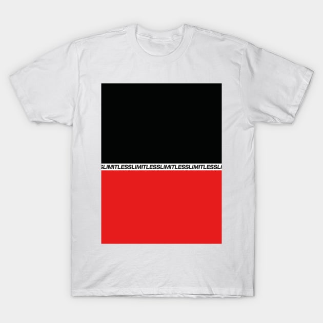 LIMITLESS, RED AND BLACK - NCT 127 T-Shirt by Duckieshop